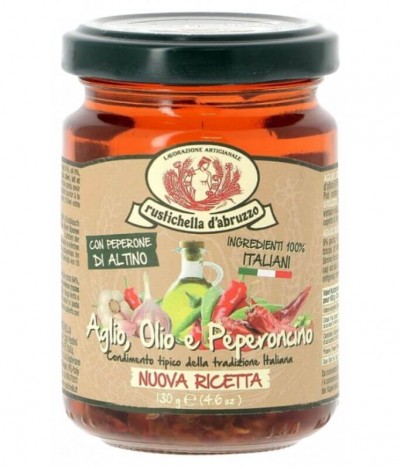 Rustichella D´Abruzzo Condimento Alho Azeite Malagueta 130gr