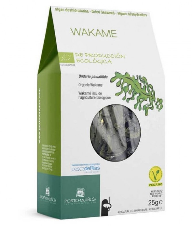 Porto Muiños Alga Wakame BIO 25gr