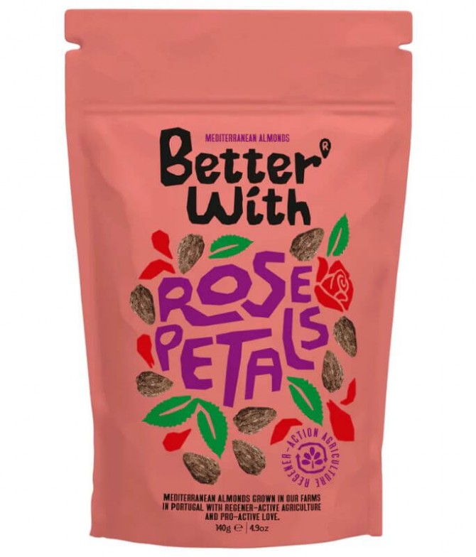 Better With Almendra Pétalos Rosa 140gr