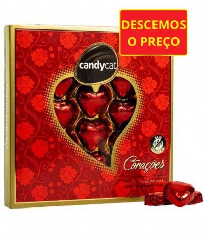 Candycat Bombom Coração 100gr