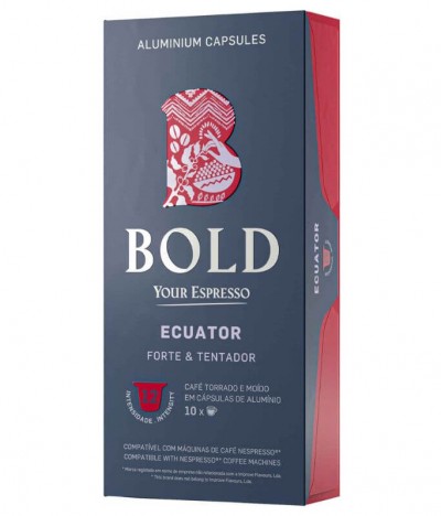Bold Ecuator Café Comp Nespresso 10un
