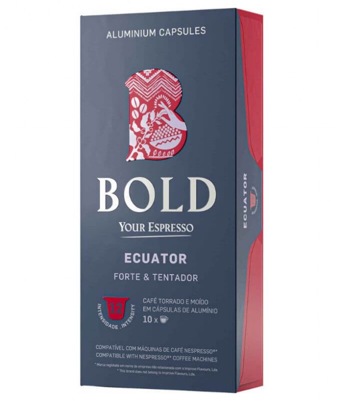 Bold Ecuator Café Comp Nespresso 10un