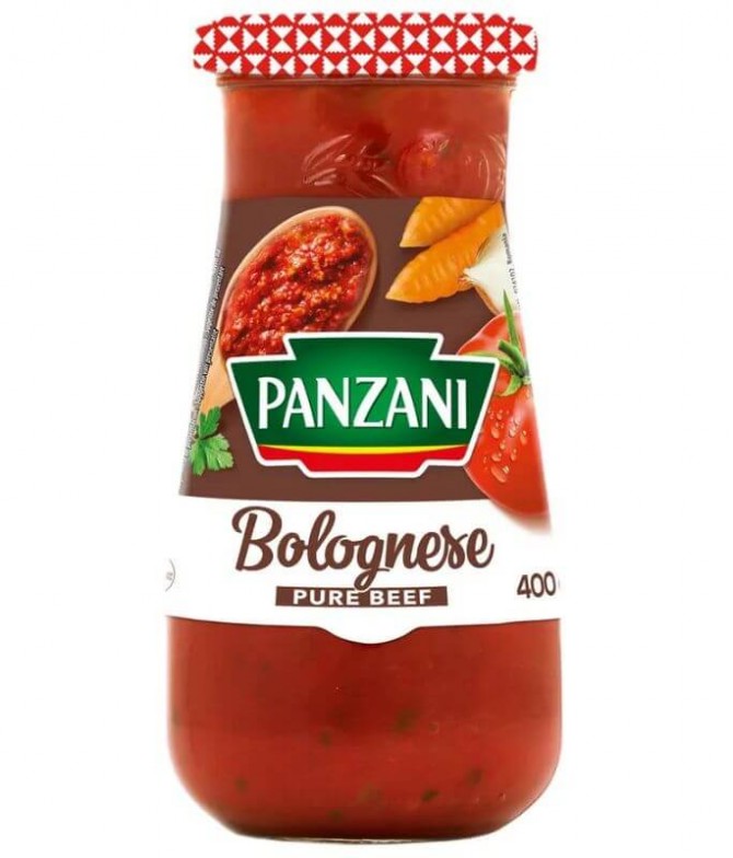 Panzani Molho Bolonhesa 100% Carne Vaca 400gr