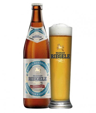 Riegele Cerveja Weisse Sem Álcool 50cl