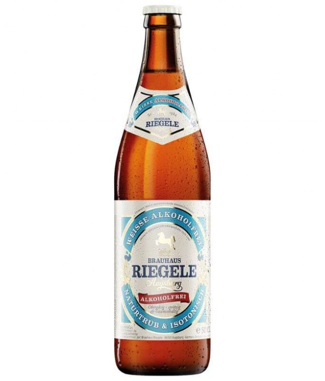 Riegele Cerveja Weisse Sem Álcool 50cl