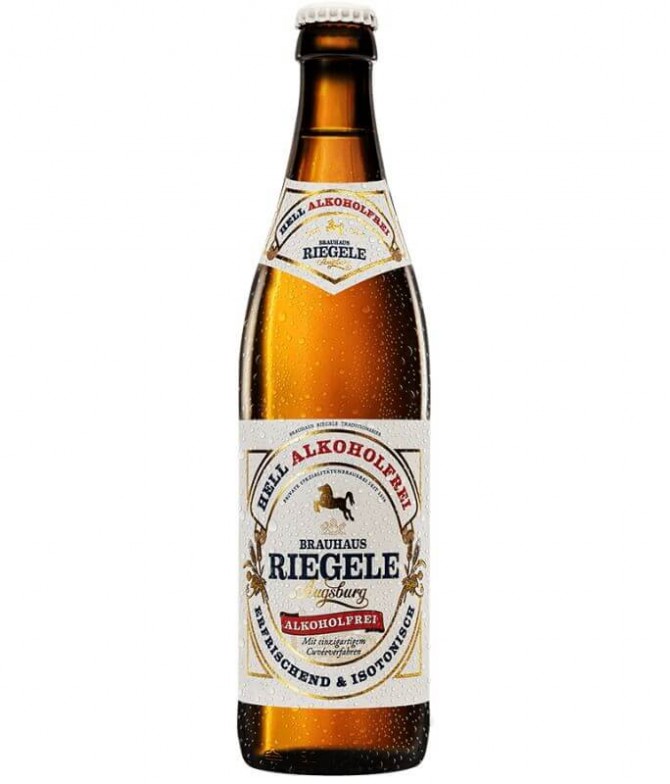 Riegele Cerveza Hell Sin Alcohol 50cl Riegele Cerveza Hell Sin Alcohol 50cl