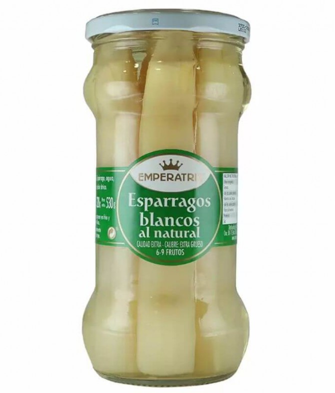 Emperatriz Espargo Branco Inteiro 530gr
