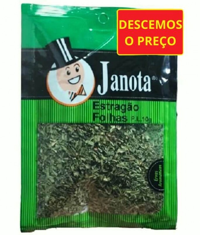 Janota Estragão Folha 10gr