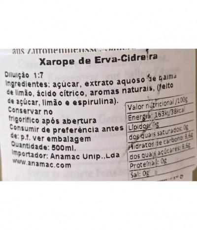 D'arbo Jarabe Melisa 500ml