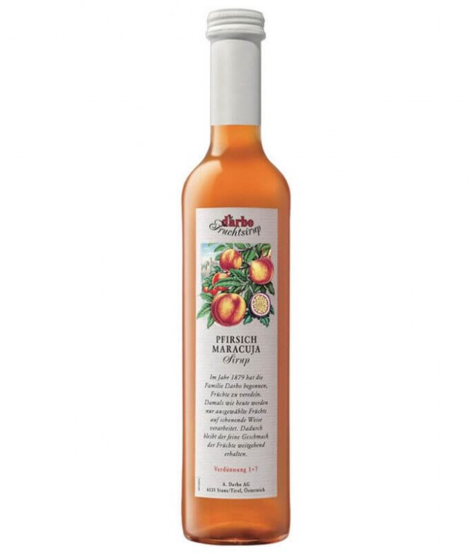 D'arbo Xarope Pêssego Maracujá 500ml