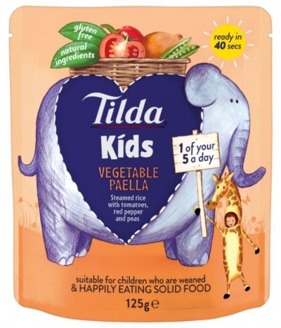 Tilda Kids Paella Vegetales 125gr T