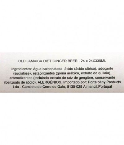 Old Jamaica Refresco Ginger Beer Light 330ml
