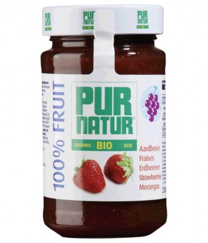 Pur Natur Compota Morango BIO 250gr