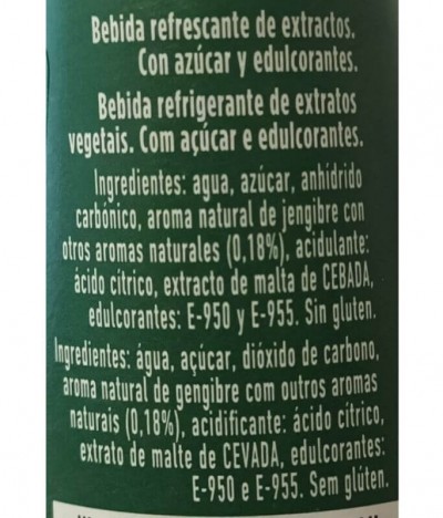 Schweppes Ginger Ale 1L
