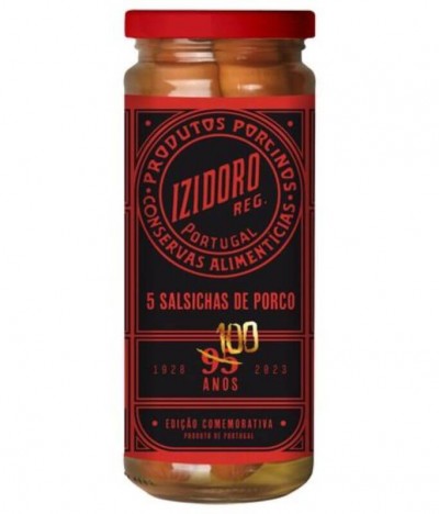Izidoro Edición 100 Años Salchicha Bockwurst 5un