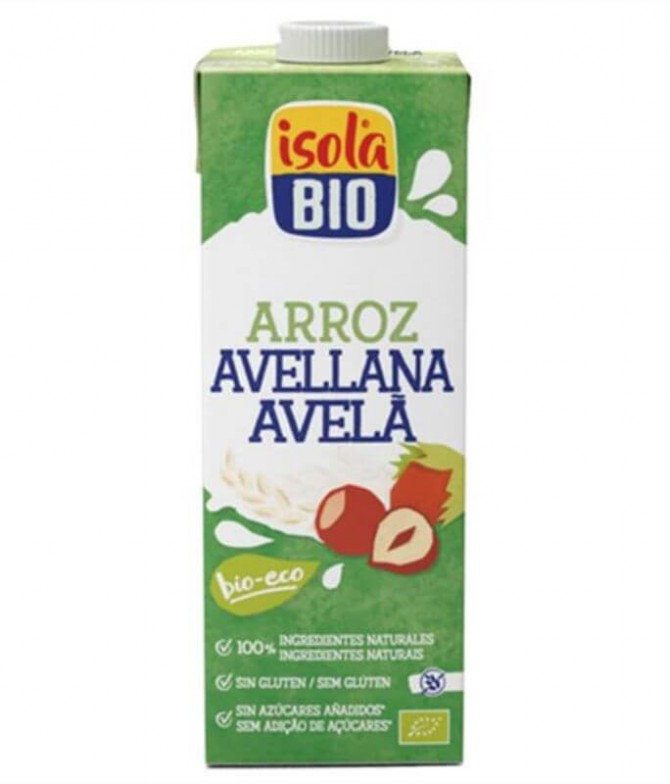 Isola Bio Bebida Arroz Avelã 1L