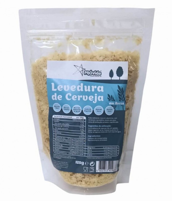 Próvida Levadura Cerveza Copos 125gr