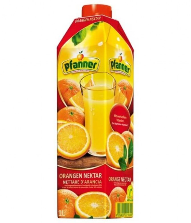 Pfanner Néctar Laranja 1L