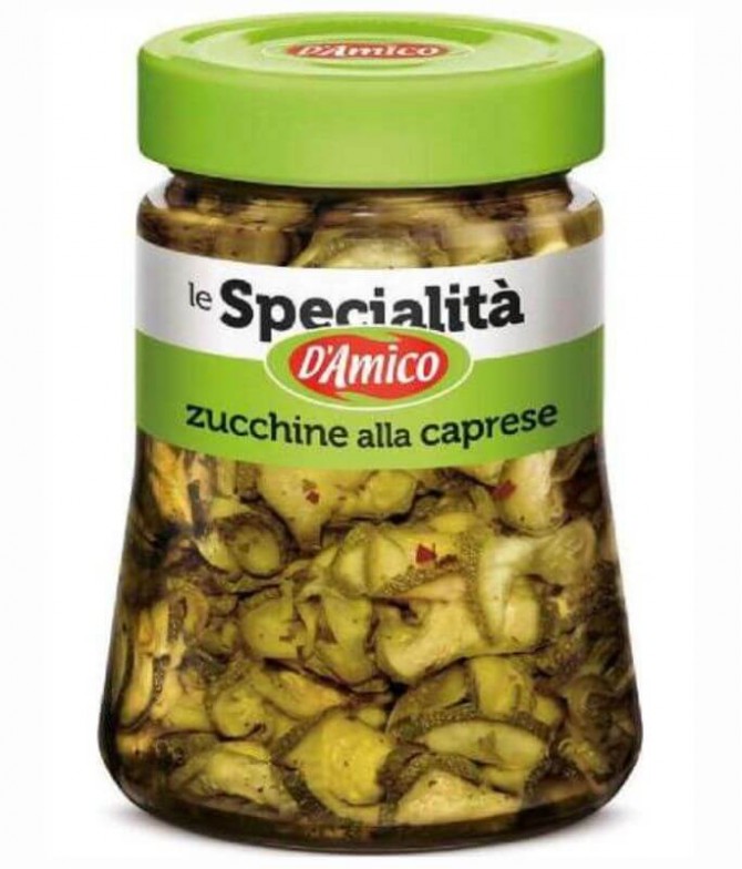D'Amico Calabacín Estilo Capri 280gr D'Amico Calabacín Estilo Capri 280gr