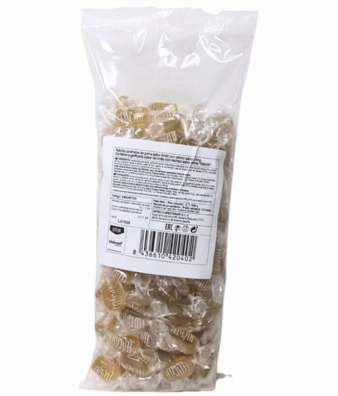 Felicità Goma Limão Recheio Lima 1Kg