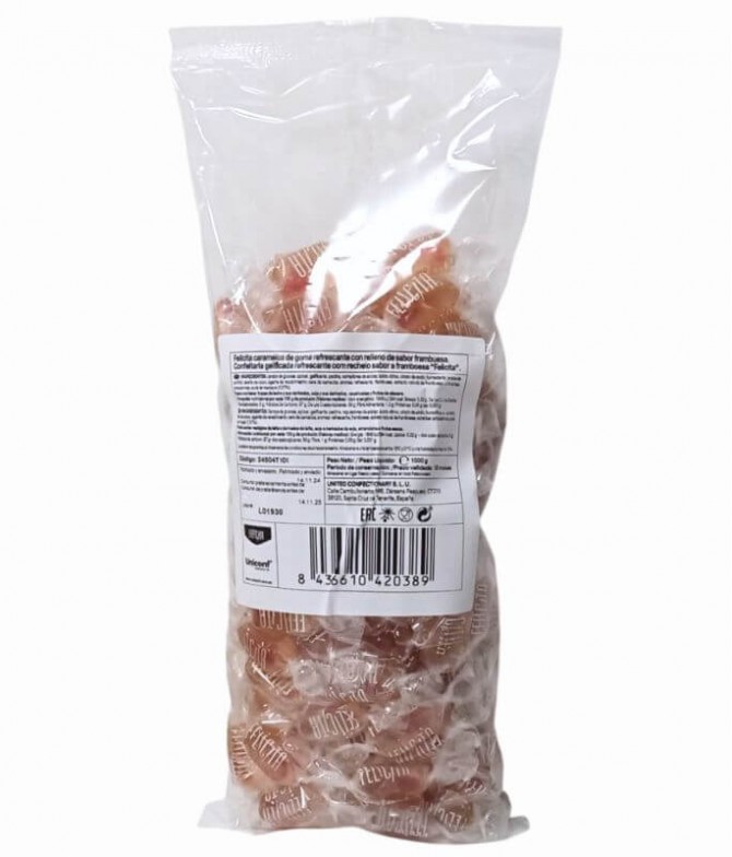 Felicità Goma Recheio Framboesa 1Kg
