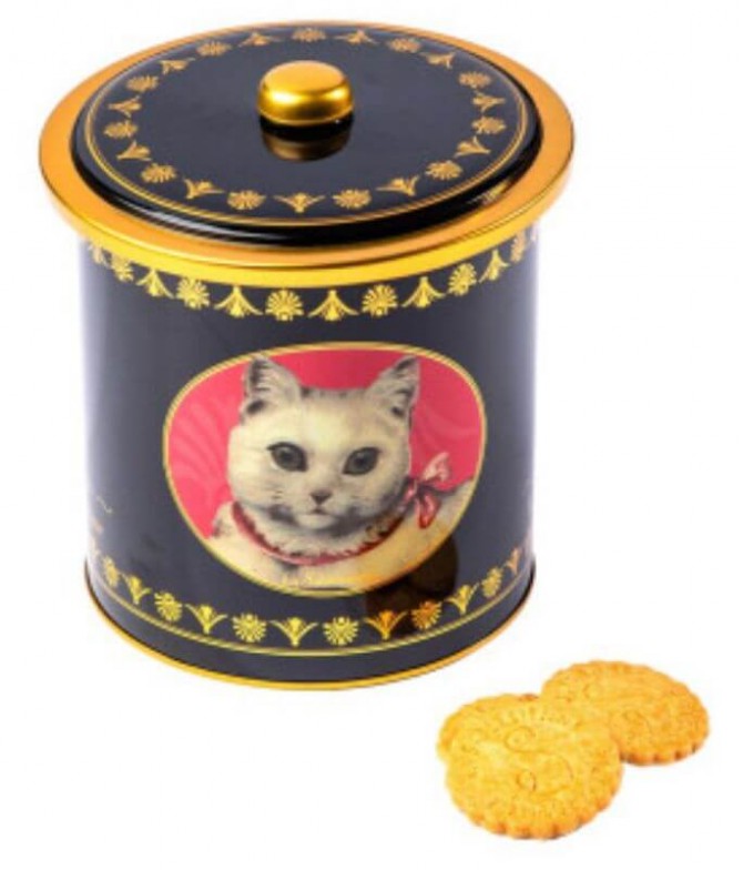 La Sablésienne Sortido Biscoito Simples Caramelo Lata 250gr