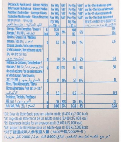 Nacional Cereais +Linha 300gr