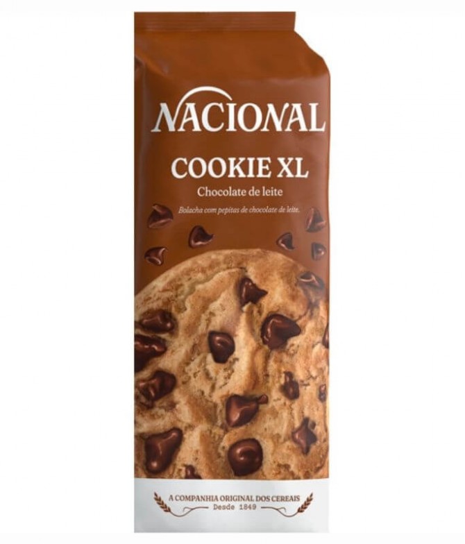 Nacional My Cookie XL Chocolate Leite 180gr