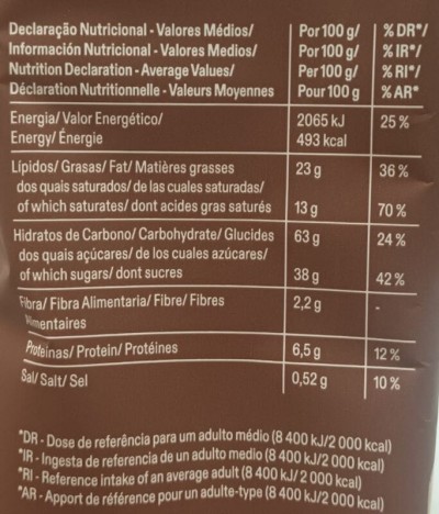 Nacional My Cookie XL Chocolate Leite 180gr
