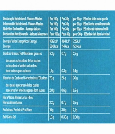 Nacional Cereais Linha Sem Açúcar 300gr