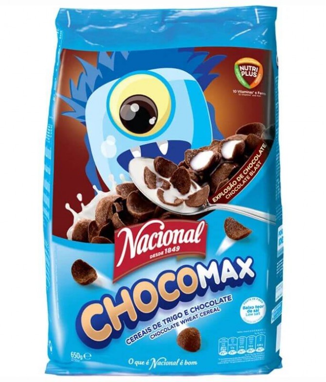 Nacional Cereais Chocomax 650gr
