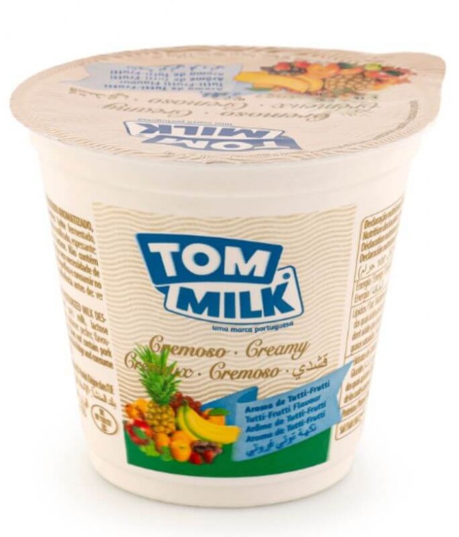 Tom Milk Iogurte Cremoso Tutti-Frutti 125gr
