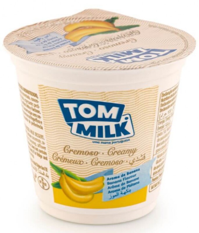 Tom Milk Iogurte Cremoso Banana 125gr