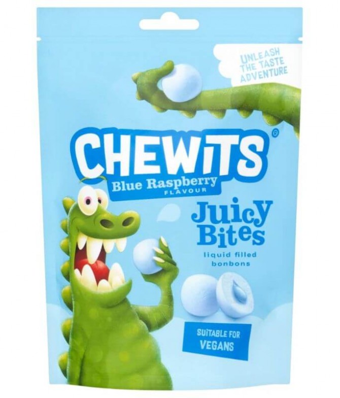 Chewits Juicy Bites Framboesa 115gr