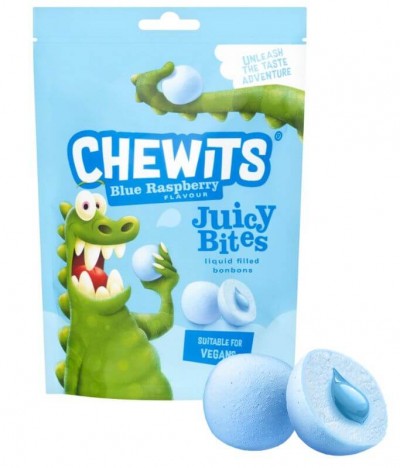 Chewits Juicy Bites Framboesa 115gr