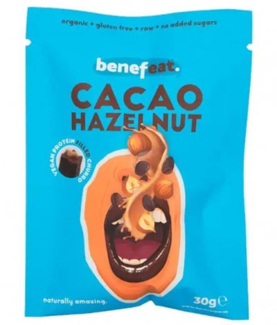 PACK 8 Benefeat Churro Cacau Avelã BIO 30gr