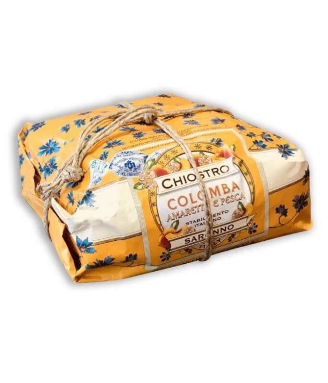 Chiostro Di Saronno Bolo Colomba Pêssego Amaretto Embrulho 750gr