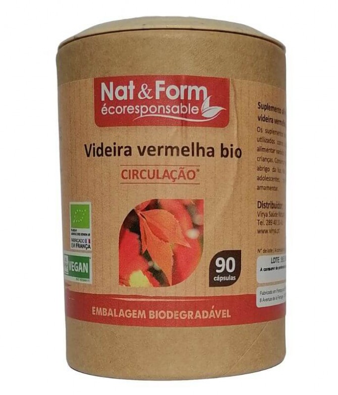 Nat&Form Videira Vermelha BIO 90un