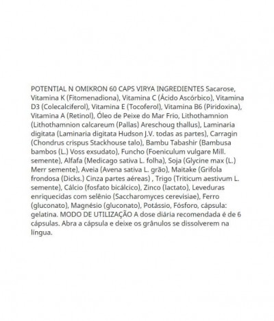 Potential N Omikron 60un