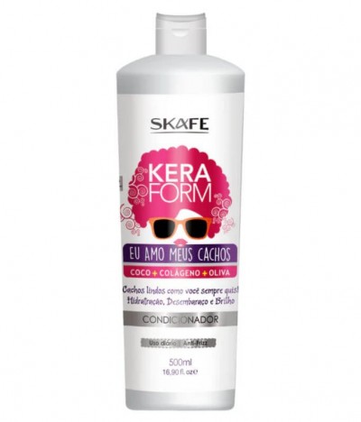 Skafe Keraform Condicionador Eu Amo Meus Cachos 500ml