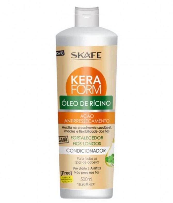 Skafe Keraform Condicionador Óleo Ricínio 500ml