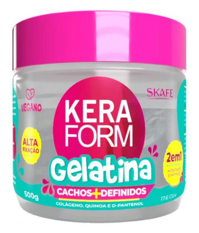 Skafe Keraform Gelatina Cachos + Definidos 500gr