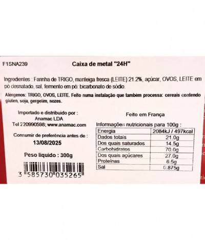 La Sablésienne Galleta Mantequilla Lata 300gr