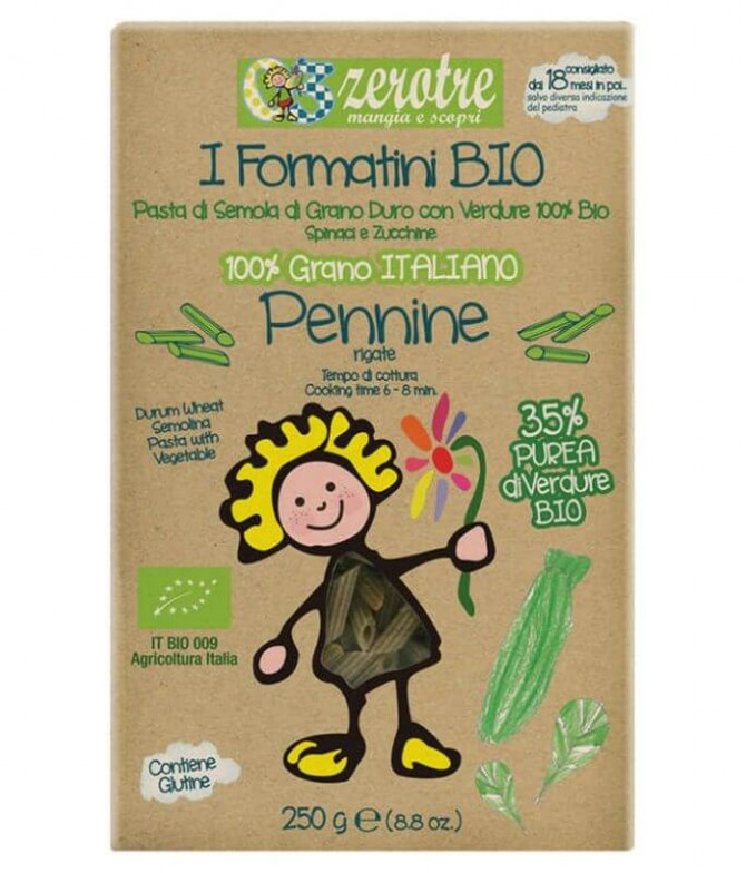 Rustichella D´Abruzzo Massa Pennine Verduras BIO 250gr