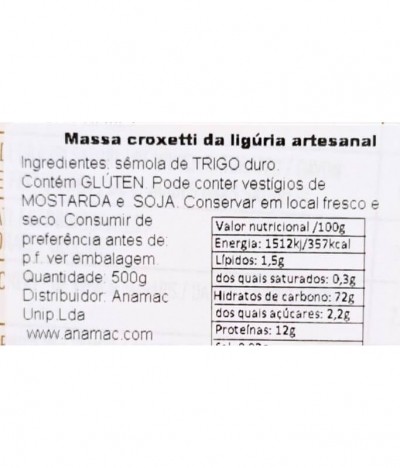 Portofino Pasta Croxetti 500gr