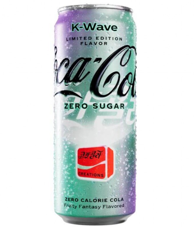 Coca-Cola Zero Edición Limitada K-Wave 330ml Coca-Cola Zero Edición Limitada K-Wave 330ml