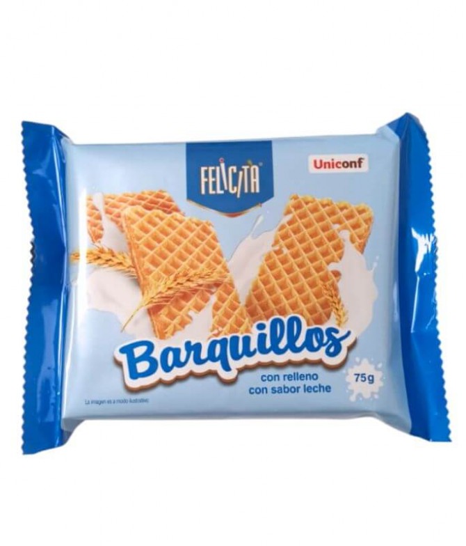 Felicità Wafer Leite 75gr
