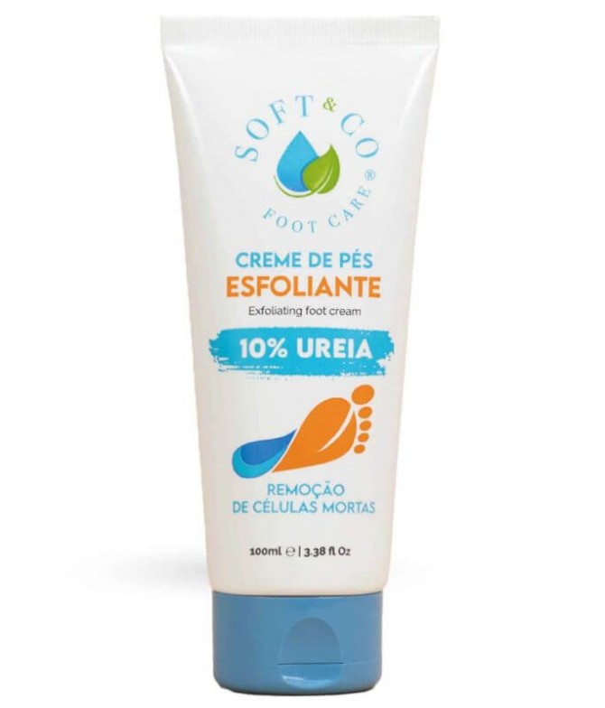 Soft&Co Creme Pés Esfoliante 100ml