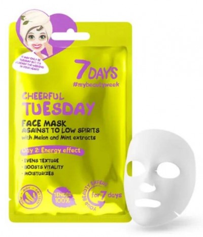 7Days Mascarilla Facial Alegre Martes 28gr