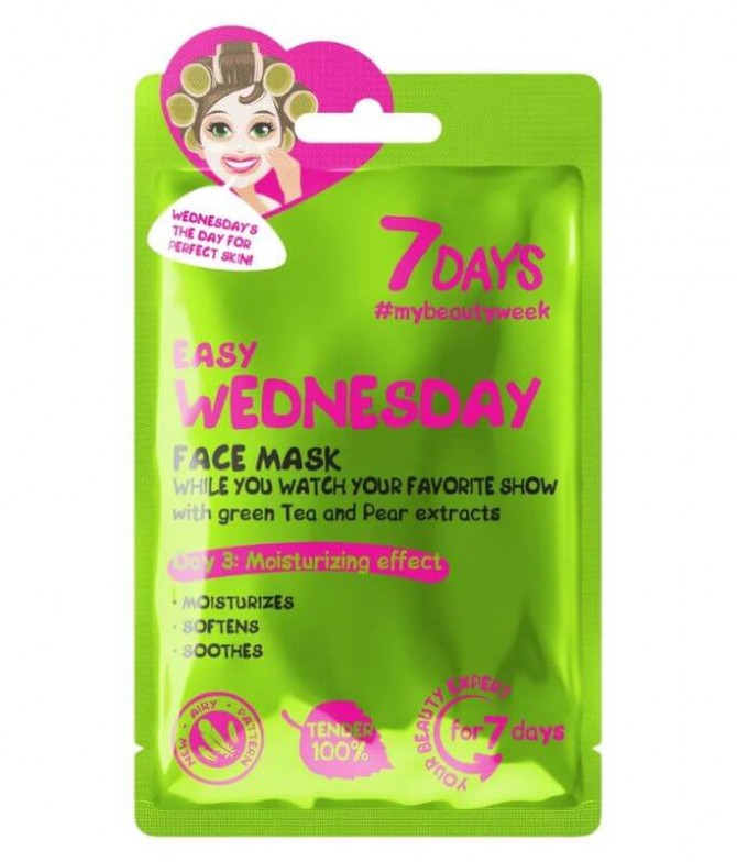 7Days Máscara Facial Descontraída Quarta-Feira 28gr